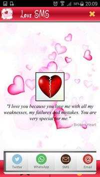 Sweet Love Messages 2017 screenshot 3