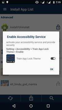 Train App Lock Theme screenshot 4