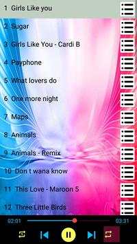 Maroon 5 -  Songs OFFLINE (Song - 35) screenshot 3