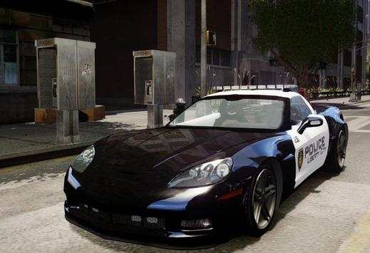 Police Car Driver Drift 2018 screenshot 3