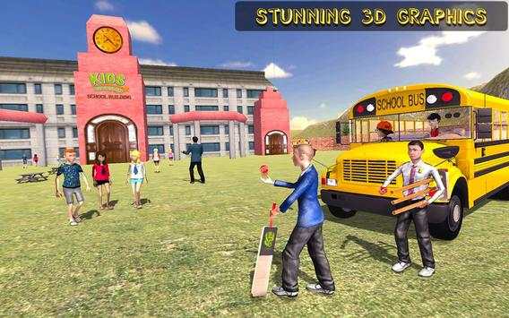 Off Road School Bus : Uphill Driving Simulator screenshot 15
