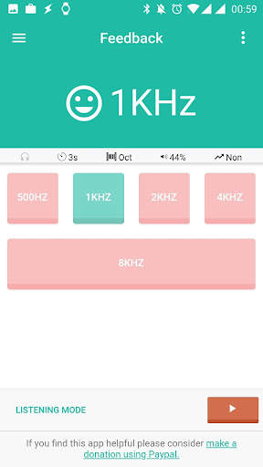 Audio Training EQ and Feedback screenshot 5