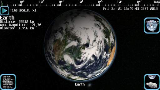 Asteroid Watch Lite screenshot 5
