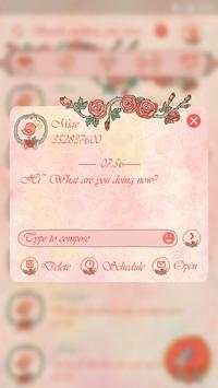 GO SMS MY LIFE THEME 4 تصوير الشاشة