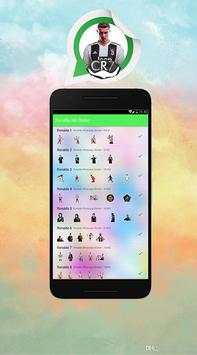 New Ronaldo Stickers for Whatsapp screenshot 1