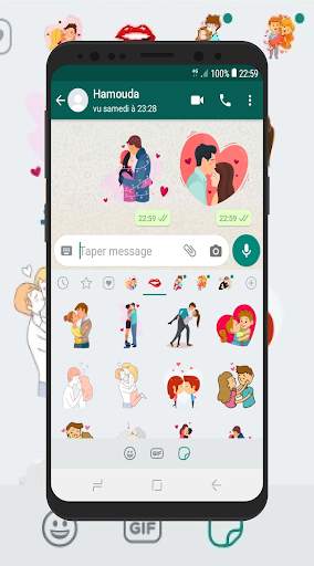 Kiss Stickers for Whatsapp 2020 screenshot 6