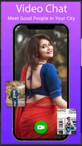 real sexy girl video call meet screenshot 1