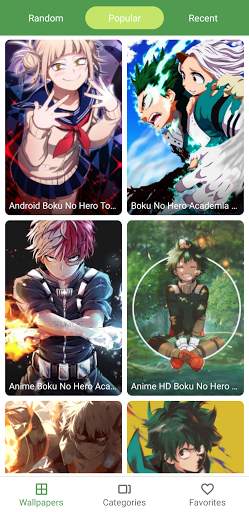 My hero anime academia | BNHA Wallpaper screenshot 3