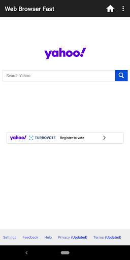 Web Browser Fast screenshot 1