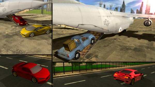 Car Transporter Plane Sim 2016 screenshot 11