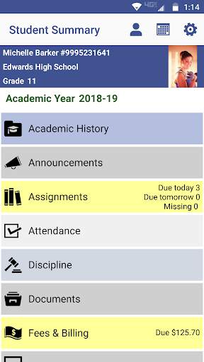 Tyler SIS Student 360 screenshot 1
