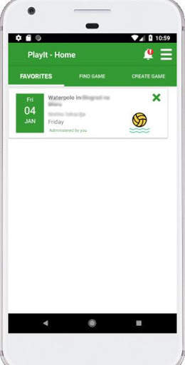 PlayIt - Sport Event Management 2 تصوير الشاشة