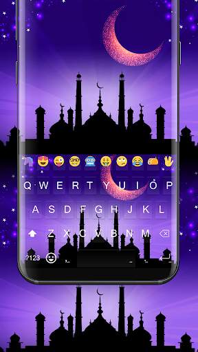Ramadan Kareem Theme for Emoji Keyboard screenshot 1