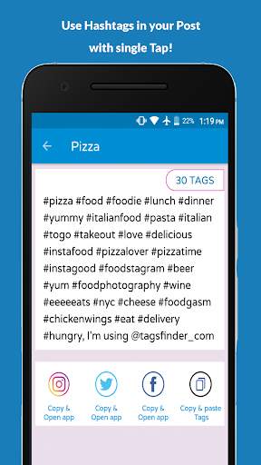 Hashtag For Instagram and Facebook screenshot 2