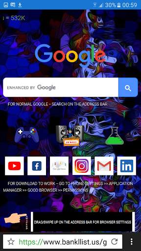 Good Browser screenshot 1