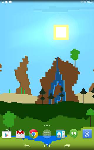 Pixel Landscape Live Wallpaper screenshot 10