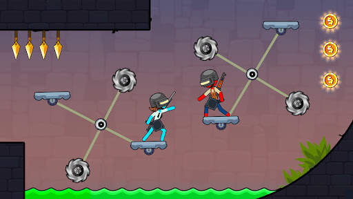 Stickman Red boy and Blue girl screenshot 3