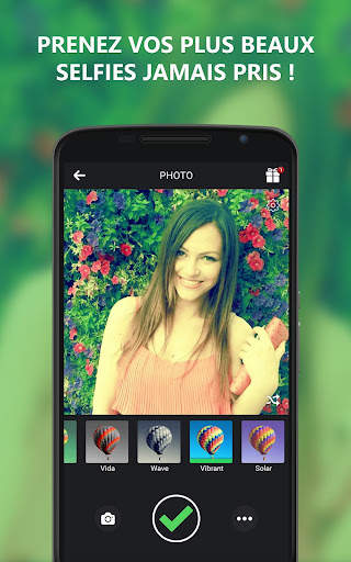 Appareil photo selfie filtres screenshot 5