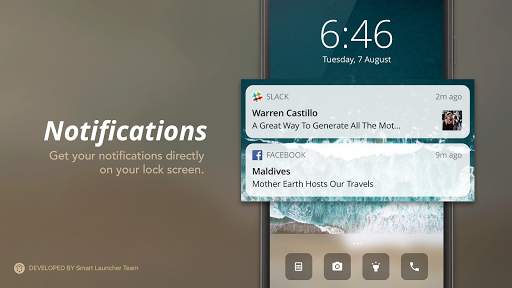 Wave - Customizable Lock scree screenshot 4