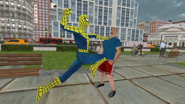 Superhero Spider Battle War 3D скриншот 2