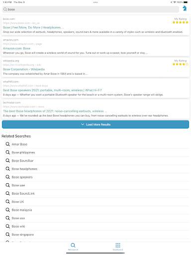 Legend Web Browser screenshot 1