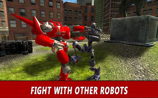 Flying Robot Simulator 3D screenshot 3