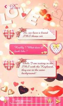 (FREE) GO SMS LOVER THEME screenshot 3
