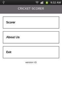 Cricket Scorer screenshot 3