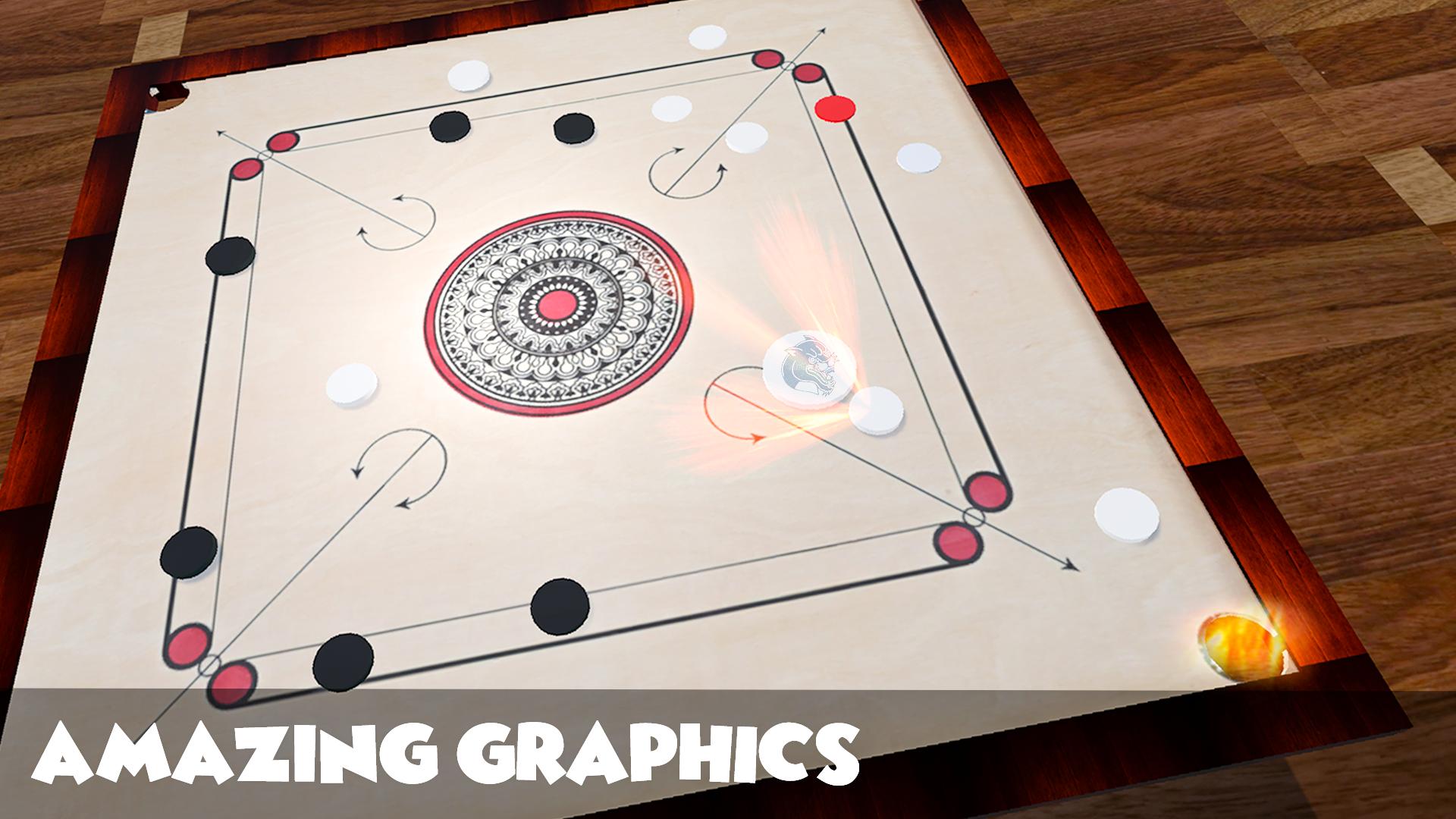 Super Carrom Pro:Classic Board Game screenshot 2