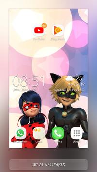 Ladybug X Cat Noir HD Wallpaper 1 تصوير الشاشة