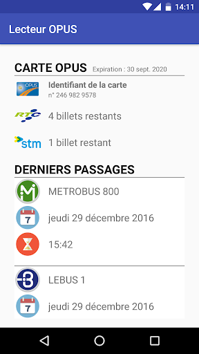 Lecteur OPUS screenshot 2