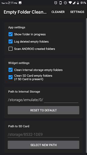 Empty Folder Cleaner screenshot 3