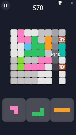 LudoBlock - Square Color Tile Break Puzzle 3D screenshot 6
