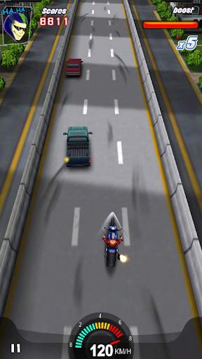 Racing Moto 3D screenshot 2
