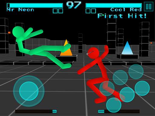 Stickman Fighting Neon Warrior screenshot 11