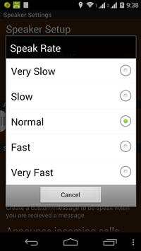 SMS/NAME ANNOUNCER screenshot 2
