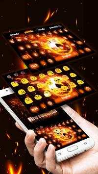 Fire Football Keyboard screenshot 2