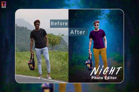 Night Photo Editor screenshot 2