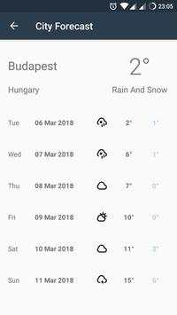 WeatherApp screenshot 3