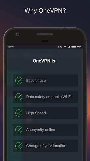 OneVPN — Fast, Secure and Simple VPN-service. screenshot 4