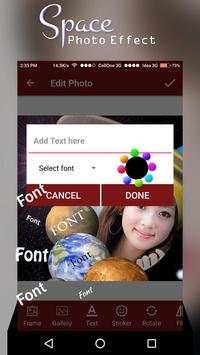 Space Photo Effect screenshot 4