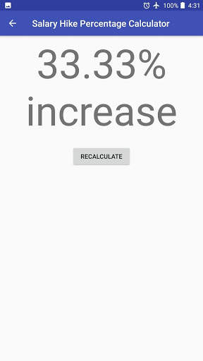 Salary Hike Percentage Calculator screenshot 3