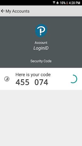 Pearson Employee Authenticator screenshot 5