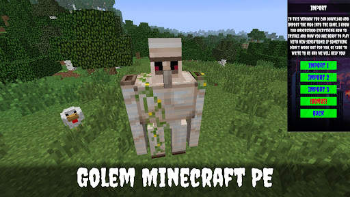 Golem Mod for Minecraft PE screenshot 1