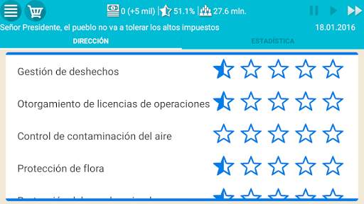 Presidente Simulador Lite screenshot 5
