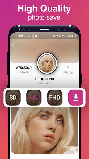 Ins Zoom: Big HD Profile Picture – For Instagram screenshot 3