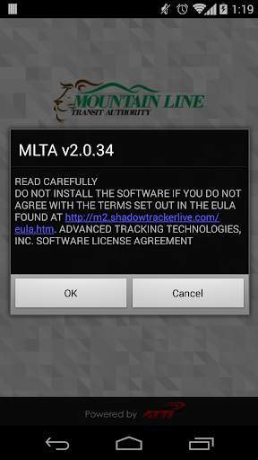 Mountain Line Bus Finder v2 screenshot 1