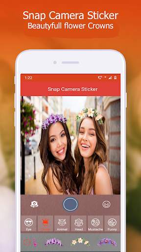 Snap Camera Sticker- Face Emoji screenshot 1