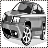 Car racing highway आइकन