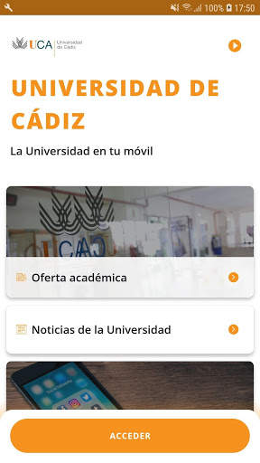 UCAapp, Universidad de Cádiz screenshot 1